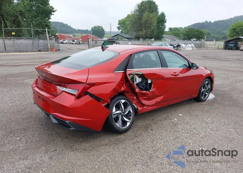 2022 Hyundai Elantra Limited z USA, uszkodzony, nr VIN KMHLP4AGXNU348282